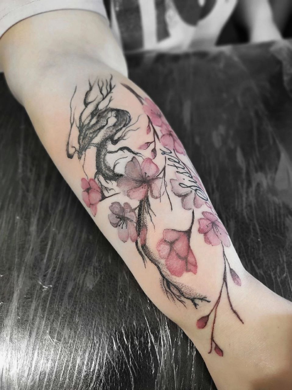 Татуировка сделанная Анной Калиненко, Бутурлиновка